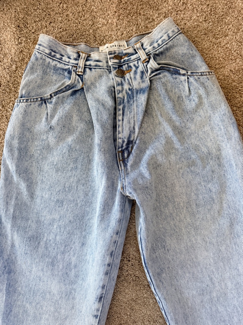Vintage Palm Springs Yacht Club High Rise Denim Jeans - Picture 11 of 16